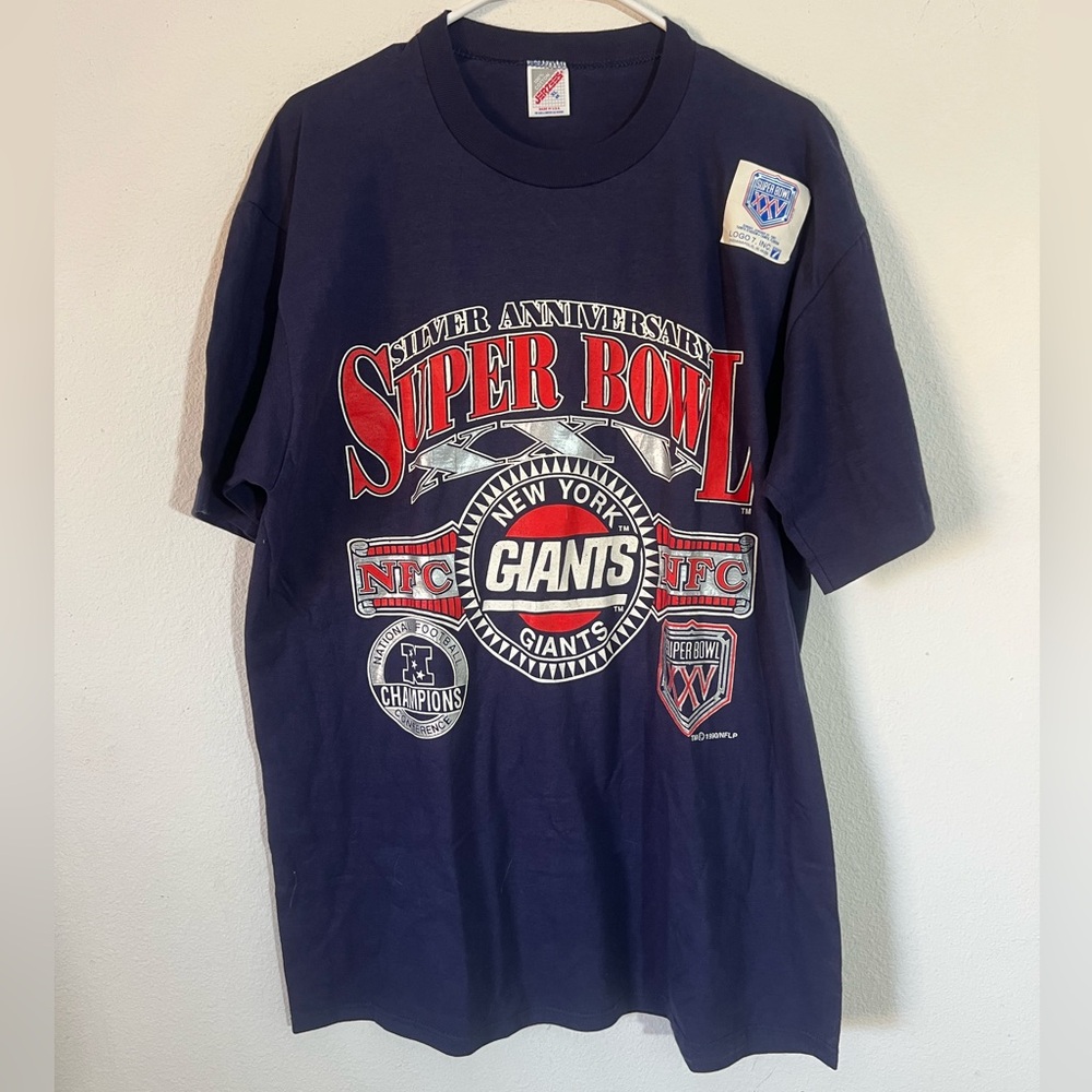 Vintage Superbowl NY Giants 1991 Shirt